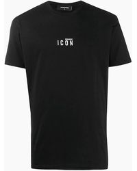 DSquared² - Small Icon Logo Print T-Shirt - Lyst