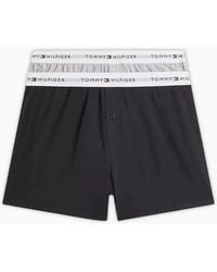 Tommy Hilfiger - 2-Pack Signature Cotton Jersey Boxer Shorts - Lyst