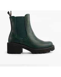 Heavenly Feet - Honeybelle Chelsea Boots Evergreen - Lyst
