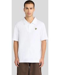 Lyle & Scott - Relaxed Cotton Jersey Polo Shirt - Lyst