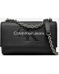 Calvin Klein - Chain Flap Shoulder Bag K50K507376 - Lyst