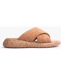 Hush Puppies - Sarah Sandals Tan - Lyst