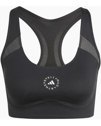 adidas - Scoop Neck Snug Fit Sports Bra - Lyst