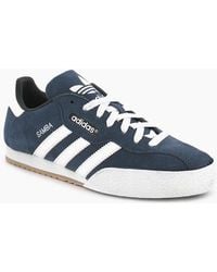 adidas Originals - Trainers Samba Super Suede Leather Lace Up Uk S - Lyst