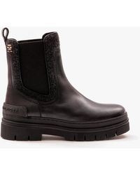 Tommy Hilfiger - Feminine Felt Chelseaie Boots - Lyst