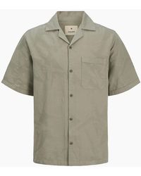 Jack & Jones - Bluluke Jacquard Resort Short Sleeve Shirt - Lyst