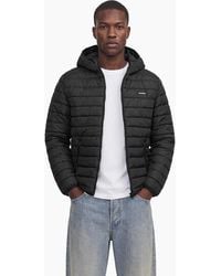 Jack & Jones - Elvis Light Puffer Hooded Padded Jacket - Lyst