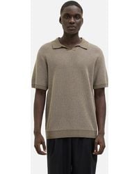 Jack & Jones - Ceaston Knit Split Short Sleeve Polo Shirt - Lyst