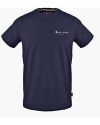 Aquascutum - Regular Fit Crew Neck Short Sleeve T-Shirt - Lyst