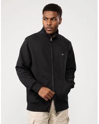 GANT - Regular Fit Shield Logo Full Zip Sweatshirt - Lyst