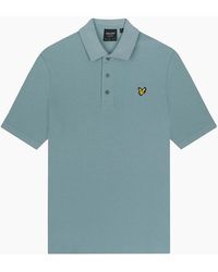 Lyle & Scott - Lyle & Scott Slate Milano Polo Shirt - Lyst