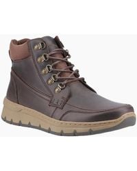Hush Puppies - Nixon Leather Ankle Boots - Lyst