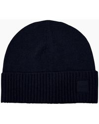 BOSS - Akaio_R Beanie Hat - Lyst