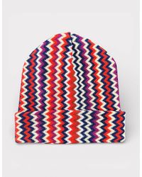 Missoni - Zigzag Beanie Multi - Lyst