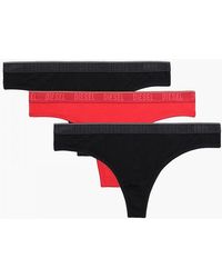 DIESEL - Ufst Starsy 3-Pack Thong - Lyst