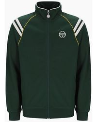 Sergio Tacchini - New Cortona Track Top Jacket Pine Needle/Gardenia - Lyst