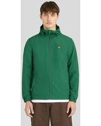 Lyle & Scott - Water Resistant Hooded Jacket - Lyst