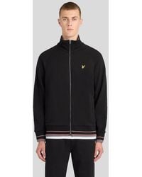 Lyle & Scott - Cotton Tipped Track Jacket - Lyst