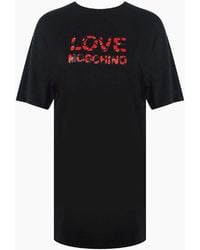 Love Moschino - Bubble Logo T-Shirt - Lyst