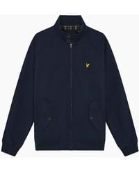 Lyle & Scott - Lyle & Scott Cotton Harrington Jacket Dark - Lyst
