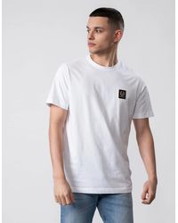 Belstaff - Short Sleeved Logo Patch T-Shirt - Lyst