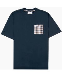 Aquascutum - Club Check Pocket T Shirt 11 - Lyst