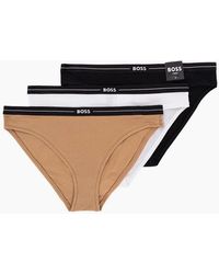 BOSS - 3-Pack Power Logo Briefs - Lyst