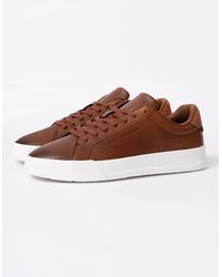 Tommy Hilfiger - Th Core Leather Court Trainers - Lyst