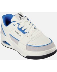 Skechers - Uno Court Low-Post 183140-Wbl/ Lace Up Shoe - Lyst