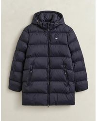 GANT - Active Cloud Mid Length Jacket - Lyst