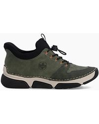 Rieker - 45963 Slip-On Trainers Forest/Moss - Lyst