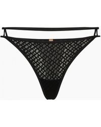 BOSS - Luxe B-Lace Thong - Lyst