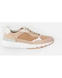 Brunello Cucinelli - Nubuck & Suede Sneakers - Lyst
