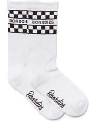 Boardies - Check Socks - Lyst