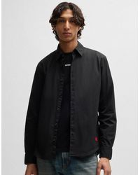 BOSS - Ermo Slim-Fit Shirt - Lyst