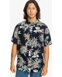 Quiksilver - Lemnas Ss Short Sleeve Shirt - Lyst
