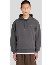 Lyle & Scott - Heavyweight Loopback Cotton Hoodie - Lyst