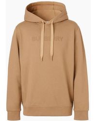 Burberry - Ansdell Logo Hooded Sweatshirt - Lyst