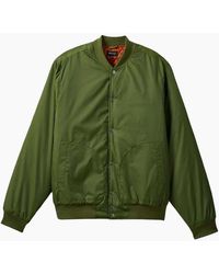 Brixton - Dillinger Flight Cypress Bomber Jacket - Lyst