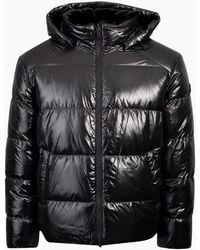Moose Knuckles - Kings Reversible Shiny Hooded Puffer Jacket - Lyst