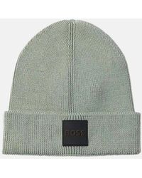 BOSS - Boss Foxxy Wool Mix Beanie Light - Lyst