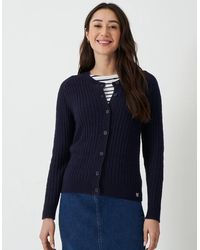 Crew - Tillie Textured Cardigan - Lyst