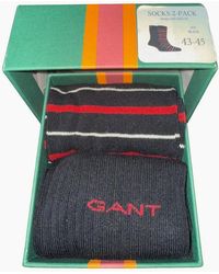 GANT - 2-Pack Multi-Stripe Socks Gift Set - Lyst