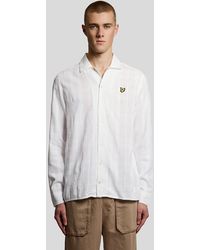 Lyle & Scott - Cotton Check Textured Shirt - Lyst