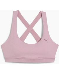 PUMA - Cloudspun Mid Non Wired Medium Impact Sports Bra - Lyst