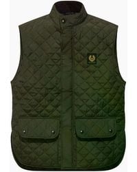 Belstaff - Icon Gilet Faded - Lyst