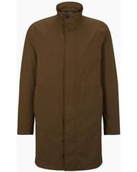BOSS - Jared Solid Patterned Over Coat - Lyst