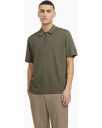 Jack & Jones - Blamilano Spring Knit Short Sleeve Polo Shirt - Lyst