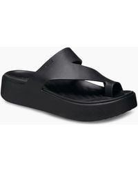 Crocs™ - Getaway Platform Synthetic Sandals - Lyst