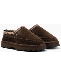 EMU - Australia Sharky Adventure Scuff Suede Chocolate Slippers - Lyst